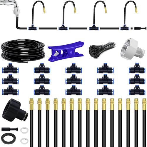 49.21Ft Drip Irrigation Kit System