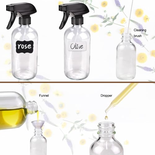 Glass Spray Bottle Kit×10