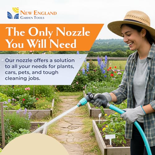 Water Sprayer Nozzle 500001 (Black and blue / Thumb Control)