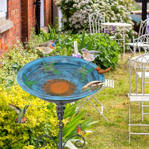 35In Tall Bird Bath for Outside