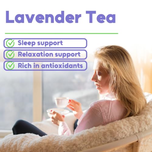 Lavender Tea Bags (100 Count (Pack of 1))