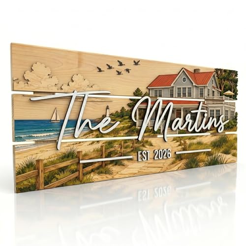 Beach House Sign (Beach House / Standard)