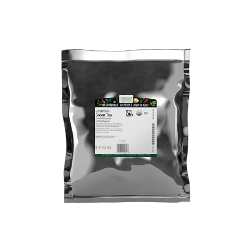 Organic Fairtrade Jasmine Green Tea (16 Ounce)