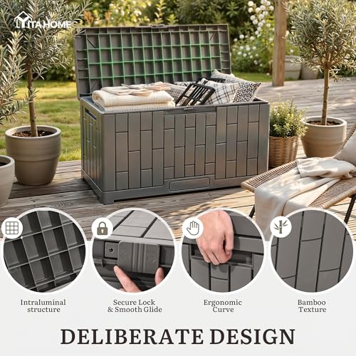 60 Gallon Outdoor Storage Box w