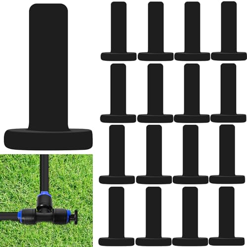 20 Pack 1 4" End Plugs for Drip Irrigation Tee Connectors (20 Count)