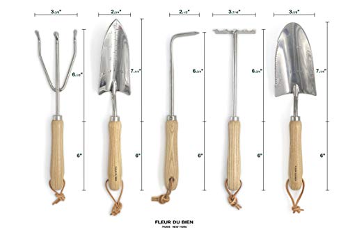 6 Piece Stainless Steel Heavy Duty Garden Tools Set (6 Count)