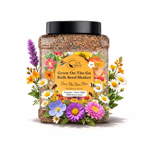 Wildflower Seed Mix 1LB Tub