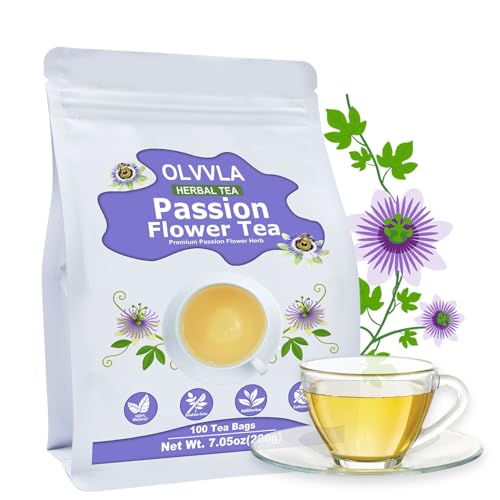 Passion Flower Tea Bags (100 Count (Pack of 1))
