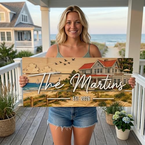 Coastal Cottage Sign (Coastal Cottage / Standard)