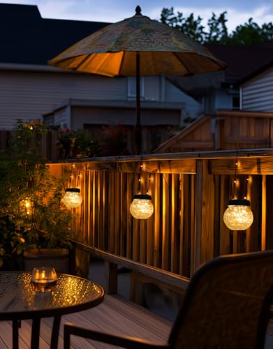 Solar Lights Outdoor Waterproof 24 (Warm White / 24 Pack)