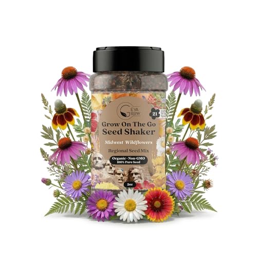 Regional Wildflower Seed Mix by GevaGrow (2 Ounce)