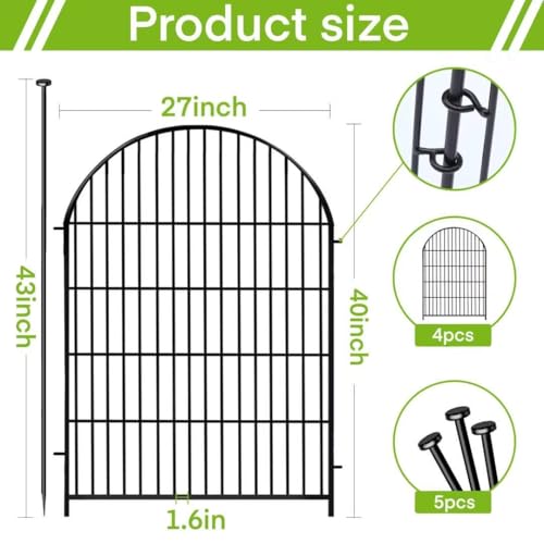 40in Tall Garden Fence (1408 sq ft sq ft)