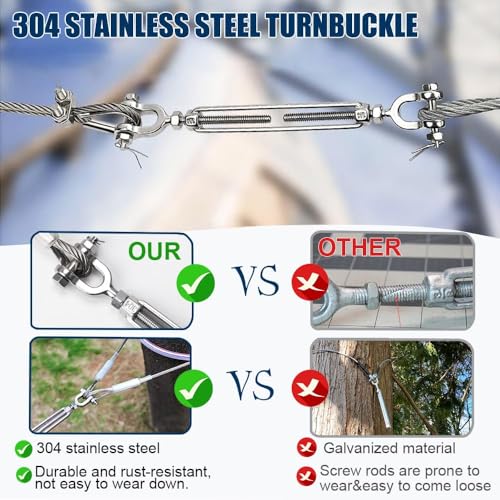 1 4 Wire Rope Kit