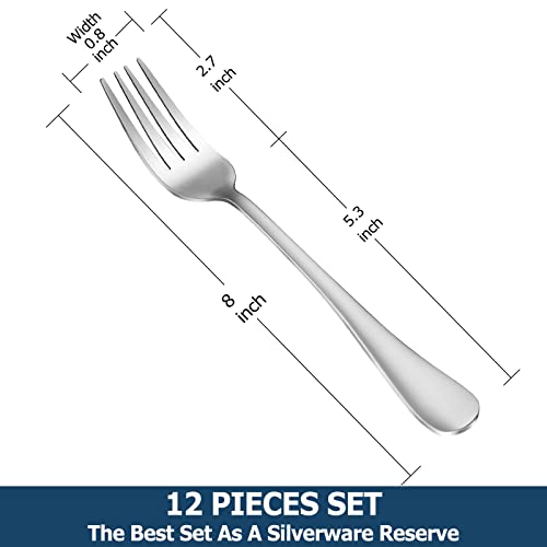 12 Piece Dinner Forks Set (12 Count)