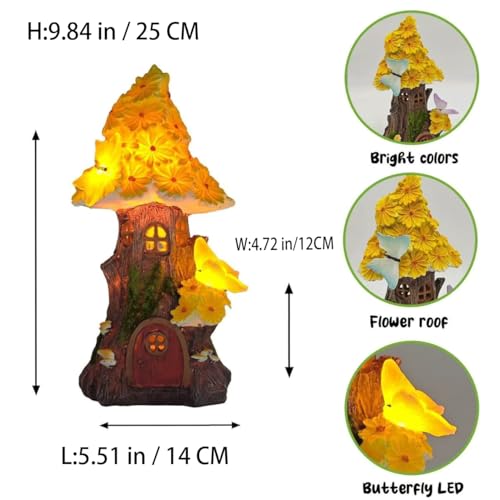 Mushroom House Statue (Mini Mushroom House)