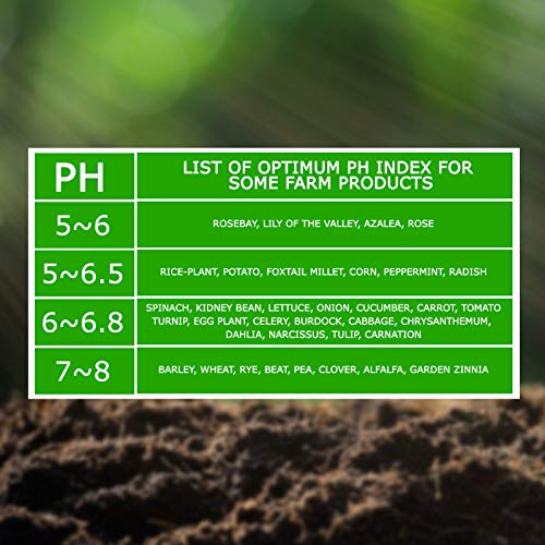 2-in-1 Soil PH Meter Digital Soil pH Moisture Sensor Meter