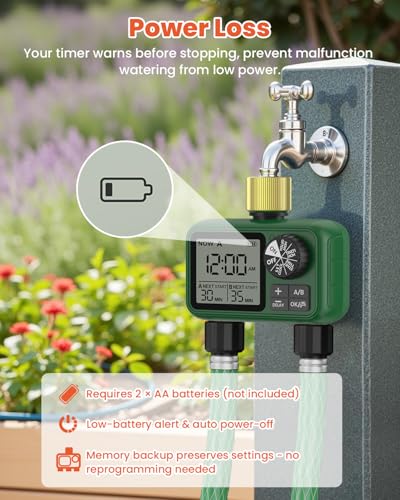 Water Timer for Outdoor Garden Hose