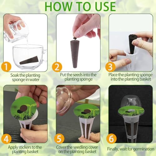 107pcs Seed Pod Kit for Aerogarden