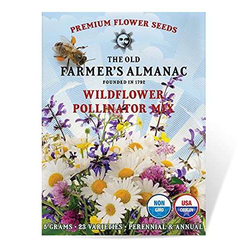 Premium Wildflower Seeds 23 Variety Pollinator Mix