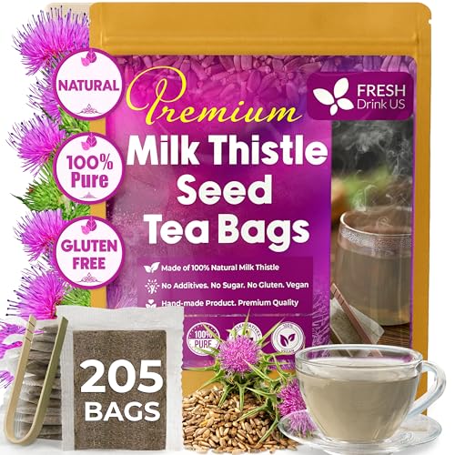 Premium 205 Milk Thistle Tea Bags (205 Tea Bags)