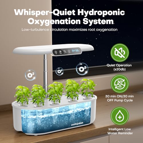 Hydroponics Growing System with 12 Pods