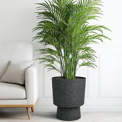 Autodaya 16.8" Urn (16.8"h-black Terrazzo)