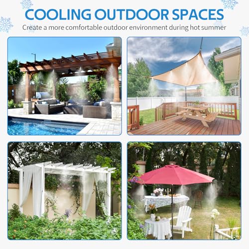 Misting Cooling System (98FT / 30M / Black)