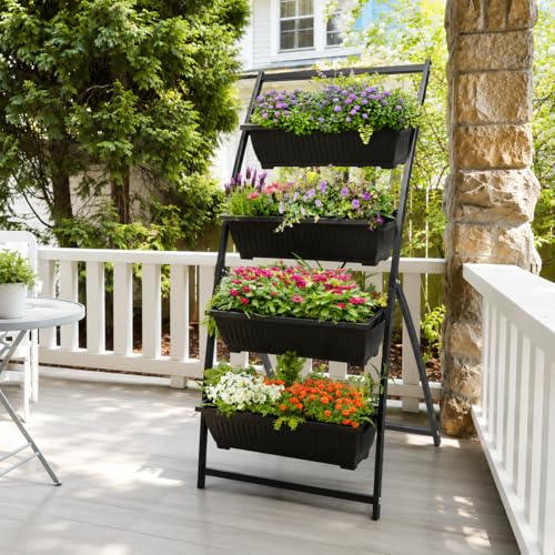 2 Pcs 5.2FT Vertical Raised Garden Bed (30" x 28" x 63")