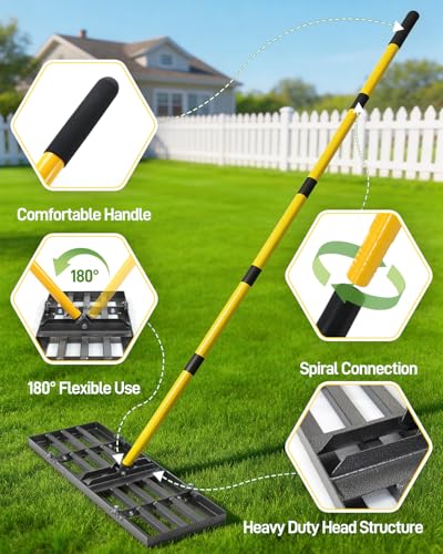 36in Lawn Leveling Rake