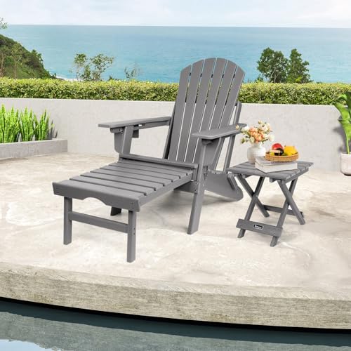 Outdoor Folding Adirondack Side Table
