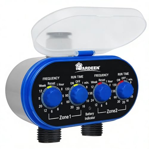 Dual Outlet Water Timer Irrigation Controller System