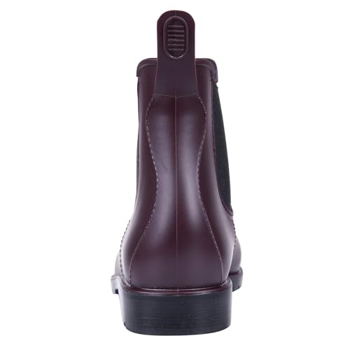 Women's Ankle Rain Boots Waterproof Chelsea Boots