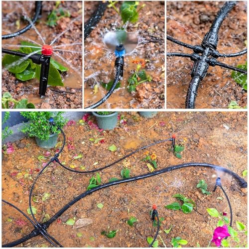184FT Drip Irrigation System Kit