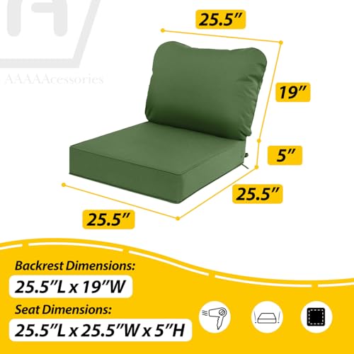 Outdoor Deep Seat Cushions (4 Count)