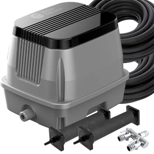 Koi Pond Aerator Pond Air Pump for Outdoor Ponds 5000