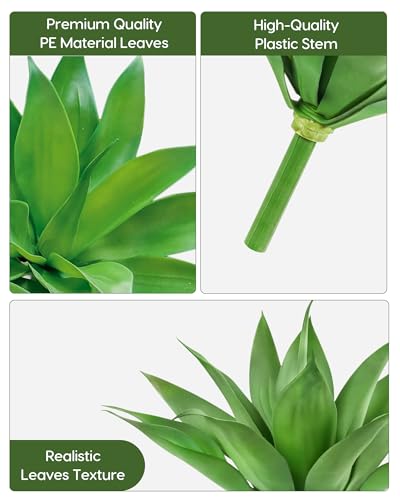 Artificial Plant Outdoor Agave (2 Count)