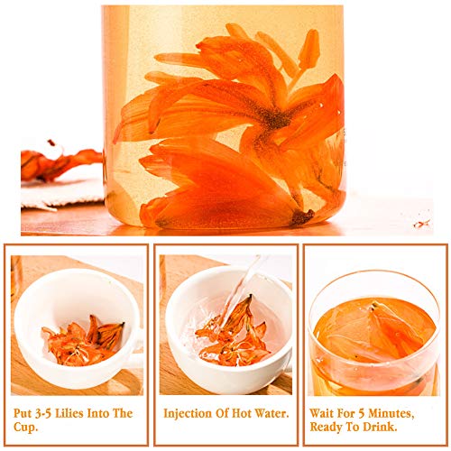 100% Pure Lily Tea 百合花茶