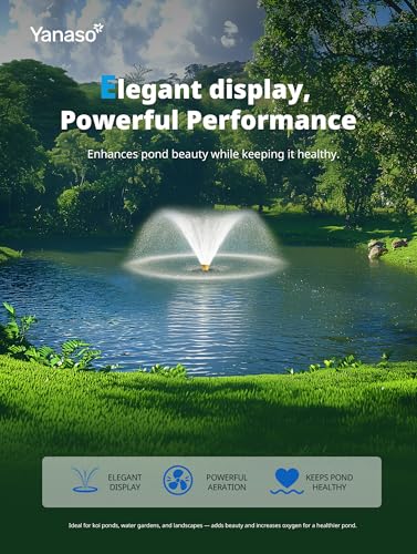 Pond Fountain Aerator Pump with Timer