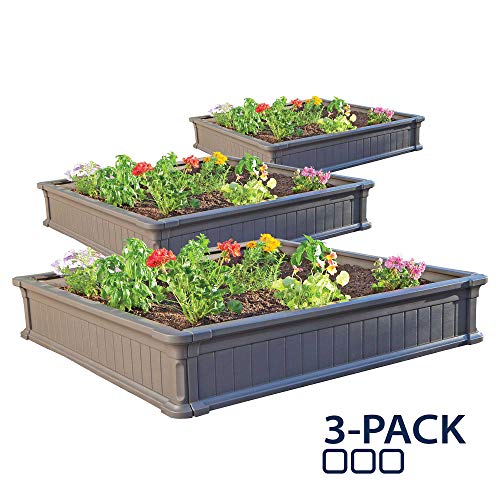 60069 Raised Garden Bed Kit (3 Count)
