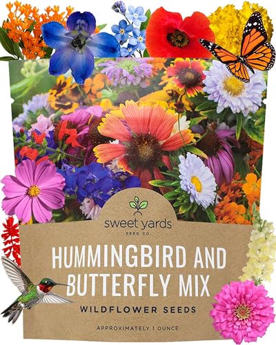 Wildflower Seeds Butterfly and Humming Bird Mix
