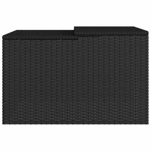 Robot Mower Garage Black 33.9"x35.4"x20.5"