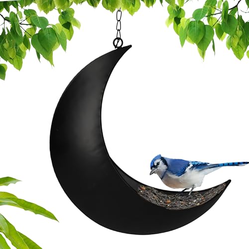 Hanging Moon Bird Feeder