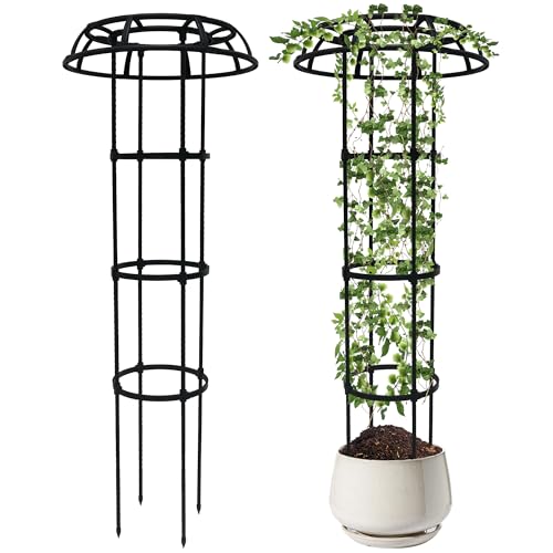 65 Inch Garden Trellis for Climbing Plants Outdoor (2 Count)