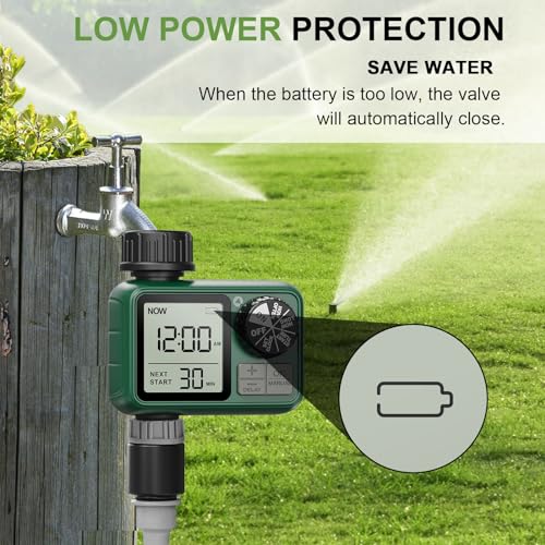 Water Timer for Outdoor Garden Hose (2 Count)