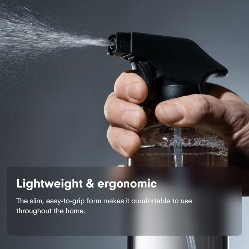 Empty Glass Spray Bottle for Bathroom Cleaner (24 Fl Oz)