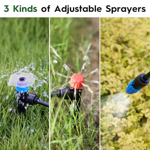 200FT Quick Connect Drip Irrigation System