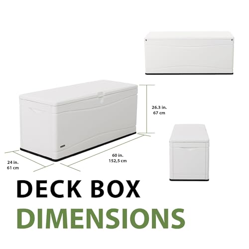 Outdoor Storage Deck Box (10 Sq Ft)