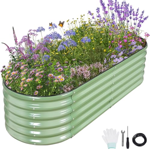Galvanized Raised Garden Bed Outdoor