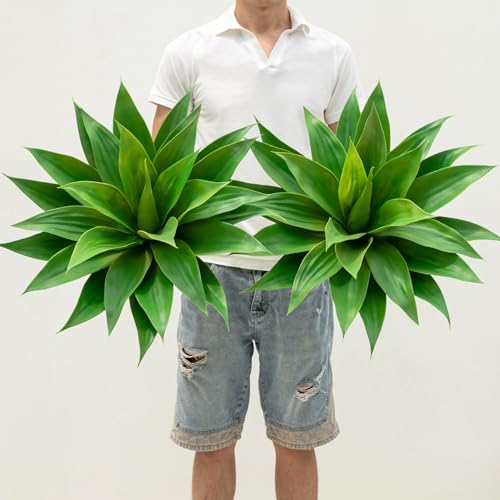 Artificial Outdoor Agave Plant (2 Count)