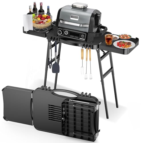 Pizza Oven Table Compatible with Ninja Woodfire (51" x 34.5" x 17")
